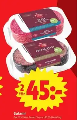 ICA Nära Salami erbjuda