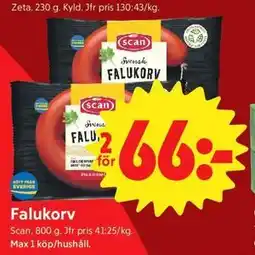 ICA Nära Falukorv erbjuda
