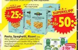 ICA Supermarket Pasta, Spaghetti, Risoni erbjuda