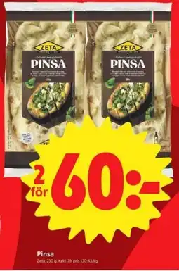 ICA Nära Pinsa erbjuda
