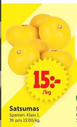 ICA Supermarket Satsumas erbjuda