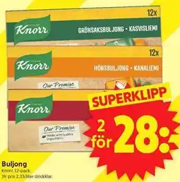ICA Supermarket Buljong erbjuda