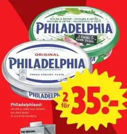 ICA Nära Philadelphiaost erbjuda