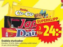 ICA Supermarket Dubbla stycksaker erbjuda