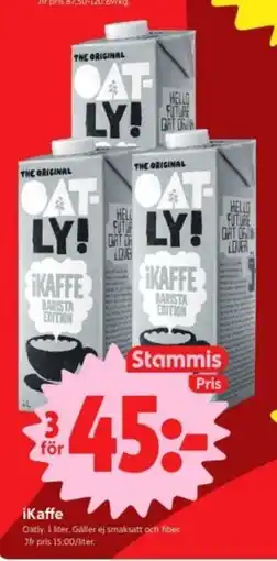ICA Nära iKaffe, Medlemspris erbjuda