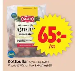 ICA Supermarket Köttbullar erbjuda