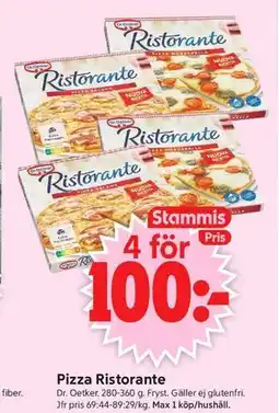 ICA Supermarket Pizza Ristorante, Medlemspris erbjuda