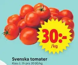 ICA Supermarket Svenska tomater erbjuda
