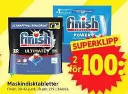ICA Supermarket Maskindisktabletter erbjuda