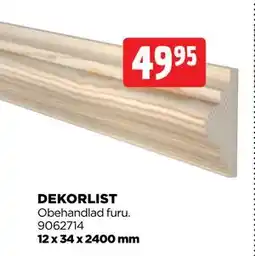 Jem&Fix DEKORLIST erbjuda