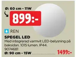 Jem&Fix SPEGEL LED erbjuda