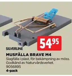 Jem&Fix MUSFÄLLA BRAVE M4 erbjuda
