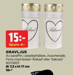 Jem&Fix GRAVLJUS erbjuda