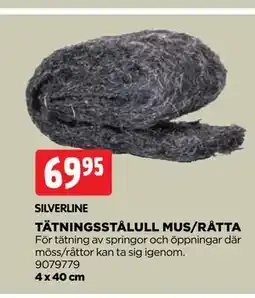 Jem&Fix TÄTNINGSSTÅLULL MUS/RÅTTA erbjuda