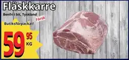 Supergrossen Fläskkarre erbjuda