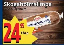 Supergrossen Skogaholmslimpa erbjuda