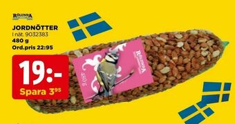 Jem&Fix Jordnötter erbjuda