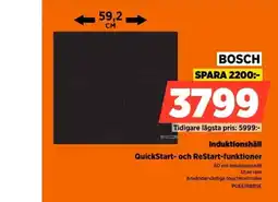 Power Bosch induktionshäll erbjuda
