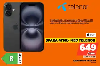 Apple iPhone 16 128 GB