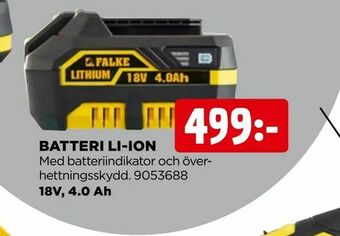 Jem&Fix Batteri li-ion erbjuda