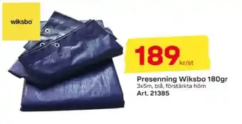 Wiksbo presenning 180gr