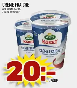 Matdax Arla köket crème fraiche erbjuda