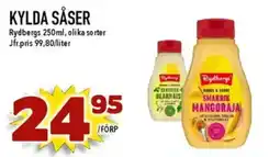 Matdax Rydbergs kylda såser erbjuda