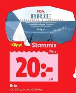 ICA Kvantum Stammis Brie erbjuda