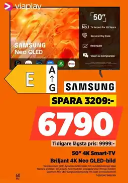 Power Samsung 50" 4K Smart-TV erbjuda