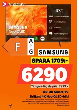 Power Samsung 43" 4K Smart-TV erbjuda