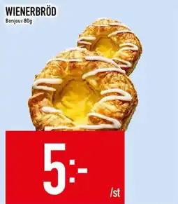 Matdax Wienerbrød bonjour erbjuda