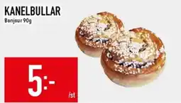 Matdax Bonjour kanelbullar erbjuda