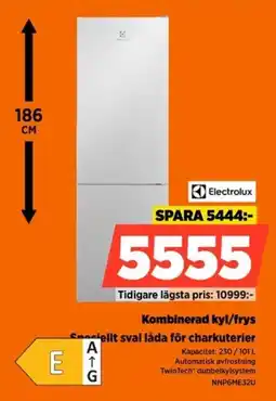 Power Electrolux kombinerad kyl/frys erbjuda