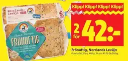 ICA Kvantum Frönuftig, Norrlands Leväjn erbjuda