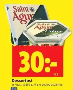 ICA Kvantum Saint Agur Dessertost erbjuda