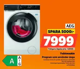 Power AEG tvättmaskin erbjuda