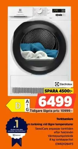 Power Electrolux torktumlare erbjuda