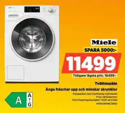 Power Miele tvättmaskin erbjuda