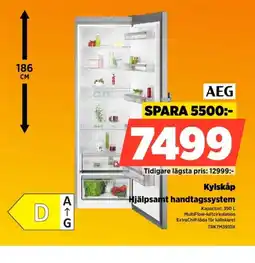 Power Aeg kylskap erbjuda