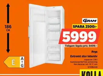 Power Gram frys erbjuda