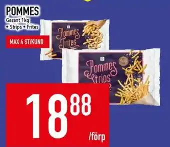 Garant pommes strips