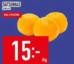 Matdax Satsumas erbjuda
