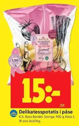 ICA Kvantum ICA Delikatesspotatis erbjuda