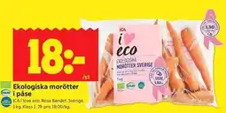 ICA Kvantum I eco morötter erbjuda