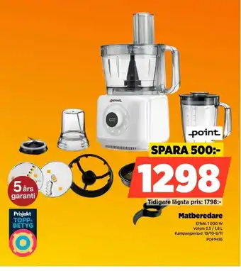 Power Point matberedare erbjuda