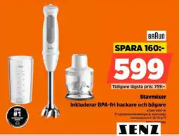 Power Braun stavmixer erbjuda