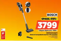 Power Bosch skaftdammsugare erbjuda