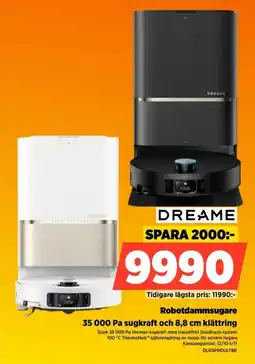 Power Dreame robotdammsugare erbjuda
