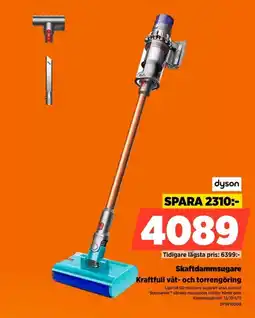 Power Dyson skaftdammsugare erbjuda