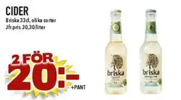 Matdax Briska cider erbjuda